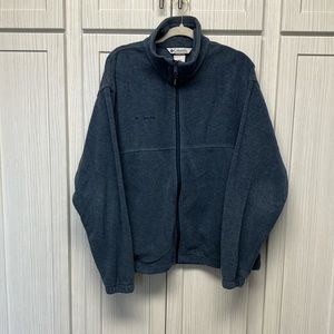 Columbia Fleece Zip up Jacket Men’s XL
